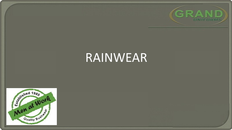 BUSHWEAR - RAINWEAR