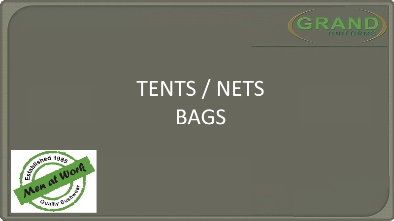 BUSHGEAR - TENTS / NETS / BAGS